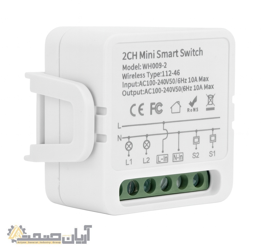  2CH Mini Smart Switch Tuya WiFi 