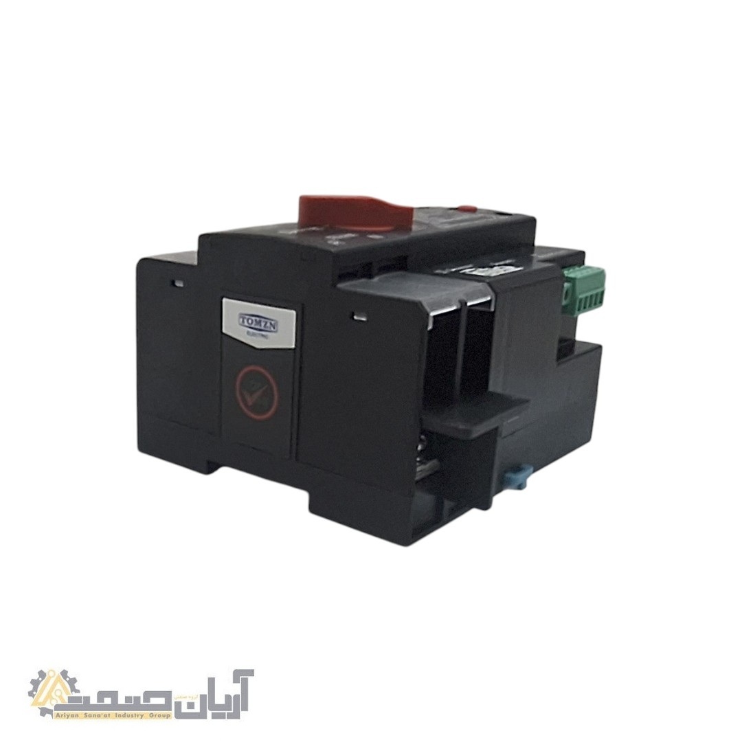  کلید انتقال اتوماتیک برق شهر و ژنراتور 63 آمپر تک فاز ATS- اتوماتیک مدل TOMZN TOQ7 