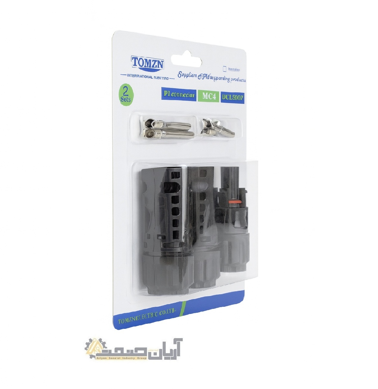  سوکت پنل خورشیدی MC4 مدل PV Connector DC1500V 32A – بسته دو عددی 