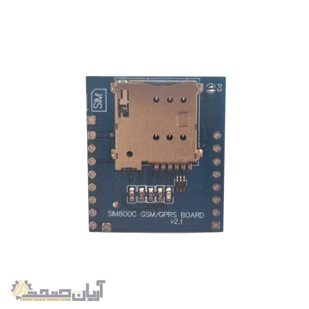 ماژول SIM800C MOD53 مدل HW-537 با قابلیت GSM GPRS بلوتوث و TTS