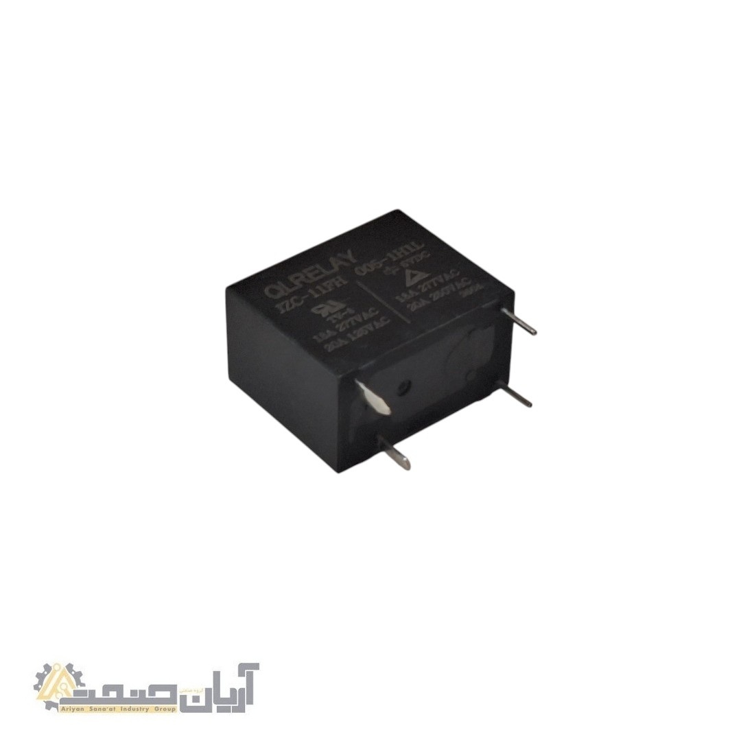  رله قدرت 20 آمپر 5 ولت QLRELAY JZC-11FH-005-1H1L | رله PCB صنعتی SPST-NO 